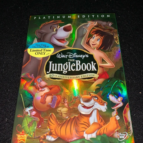 Disney Platinum Edition DVDs, lot of 3 : Jungle Book, Aladdin, Peter Pan - Picture 2 of 8